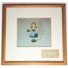 Image 1 : WALT DISNEY SIGNED PINOCCHIO ANIMATION CELLULOID PAINTING