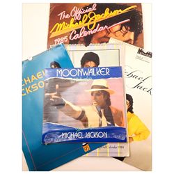 MICHAEL JACKSON ASSORTMENT OF FOUR CALENDERS