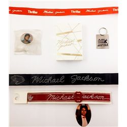 MICHAEL JACKSON ASSORTMENT OF MEMORABILIA