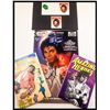 Image 1 : MICHAEL JACKSON ASSORTMENT OF THREE COMIC BOOKS AND TANZANIA STAMPS