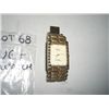 Image 1 : REALLY NICE MENS ACUET WATCH WITH 12 DIAMONDS ON BEZEL AND GOLD TONED BAND!! WATCH CAME OUT OF SAFE!