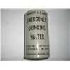 Image 1 : WORLD WAR II RARE *EMERGENCY DRINKING WATER* NEVER OPENED PROPERTY US GOVT-INTERNATIONAL PACKING COR