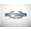 Image 1 : US ARMY *COMBAT INFANTRY* BADGE *WREATH IS SILVER FILLED*!! BADGE CAME OUT OF SAFE!!
