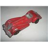 Image 1 : VINTAGE 1948 RED ROADSTER DIECAST TOY CAR STAMPED *MANOIL NO. 708-MADE IN USA* !! TOY CAR CAME OUT O