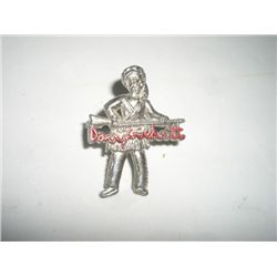 EXTREMELY RARE WORLD WAR ERA VINTAGE *DAVY CROCKETT* BOTTLE OPENER-VERY UNIQUE/HEAVY VERY HARD TO FI