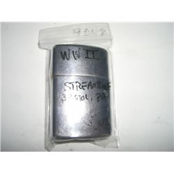 WWII LIGHTER STAMPED *STREALINE BRISTOL,PA*!! LIGHTER CAME OUT OF SAFE!!