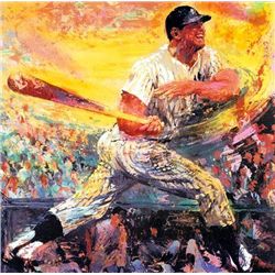 LeRoy Neiman MICKEY MANTLE Signed LE Fine Art Print