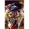 Image 1 : Double Signed Stephen Holland Gretzky Canadas Cup Print