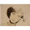 Image 2 : Christine Rosamond Signed Art Print Woman 1976
