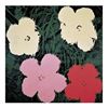 Image 2 : 2 Different Andy Warhol Art Prints: Flowers II & III