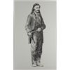 Image 1 : Dave Jones Cowboy Aritst Proof 1972 Lithograph Print
