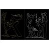 Image 1 : Sir Shadow: Jazz Musicians Double Sided Drawing 2005