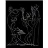 Image 2 : Sir Shadow: Jazz Musicians Double Sided Drawing 2005