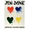 Image 1 : Jim Dine Four Hearts Signed Art Print