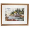 Image 1 : Sunlit Trio by Norman Merritt Watercolor Painting Frame
