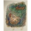 Image 1 : Reuven Rubin Signed Art Print David & Woman Bathing
