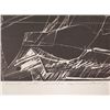 Image 4 : John Byle Signed Artist Proof Print B & W Abstract