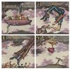 Image 1 : Markus Pierson 'VILLAGE IDIOT (SET OF 4)' Litho
