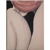 Image 1 : N. Gruen Signed Artist Proof Art Print Woman Close-Up