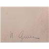 Image 3 : N. Gruen Signed Artist Proof Art Print Woman Close-Up