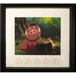 LION KING Disney Art Print Savor the Moment LE Framed