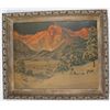 Image 1 : Fiery Peaks & Sparkling Snow by Alois Arnegger Painting