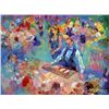 Image 1 : LeRoy Neiman Signed Art Print "High Stakes Blackjack"