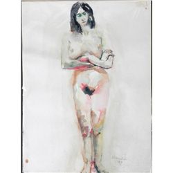 Betty Snyder Rees Original Painting Saturday Nudes #28