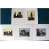 Image 1 : 5) Bernard Buffet Colored Lithographs City Scape Prints