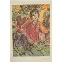 Chagall Artist Interpretation Ltd Ed Numberd Art Print
