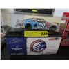 Image 1 : Scale model Kevin Harvick stock car in clear case