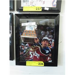 Autographed hockey photo - Joe Sakic