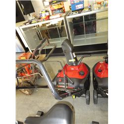 Gas powered snow thrower