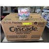 Image 1 : Box of Cascade dishwashing sample packs