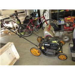 Poulin Pro gas powered lawn mower