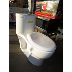 New dual flush toilet