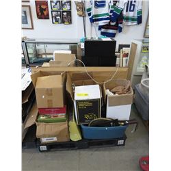 Skid of misc. household goods