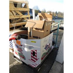 Bin of assorted goods