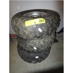 3 Wheel barrow wheels
