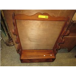 Wood gun rack