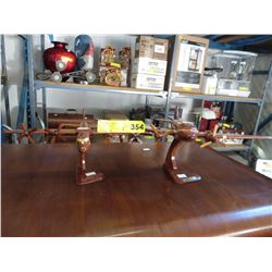 2 Wood airplane models