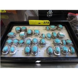 Fashion rings, approx. 30