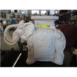 Elephant plant stand