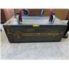 Image 2 : Vintage fitted steamer trunk