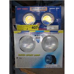 2 New automotive spot lamp