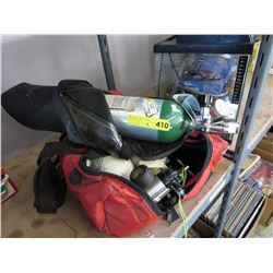 3 Air tanks with gauges