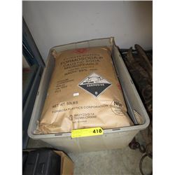 3 x 50 lb. bags of caustic soda