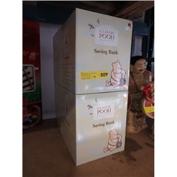 4 New Winnie the Pooh Banks