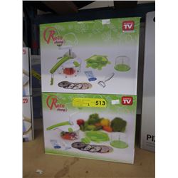 2 New Roto Champ food slicers