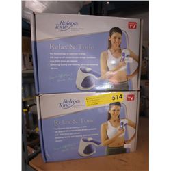 2 New Relax & Tone machines